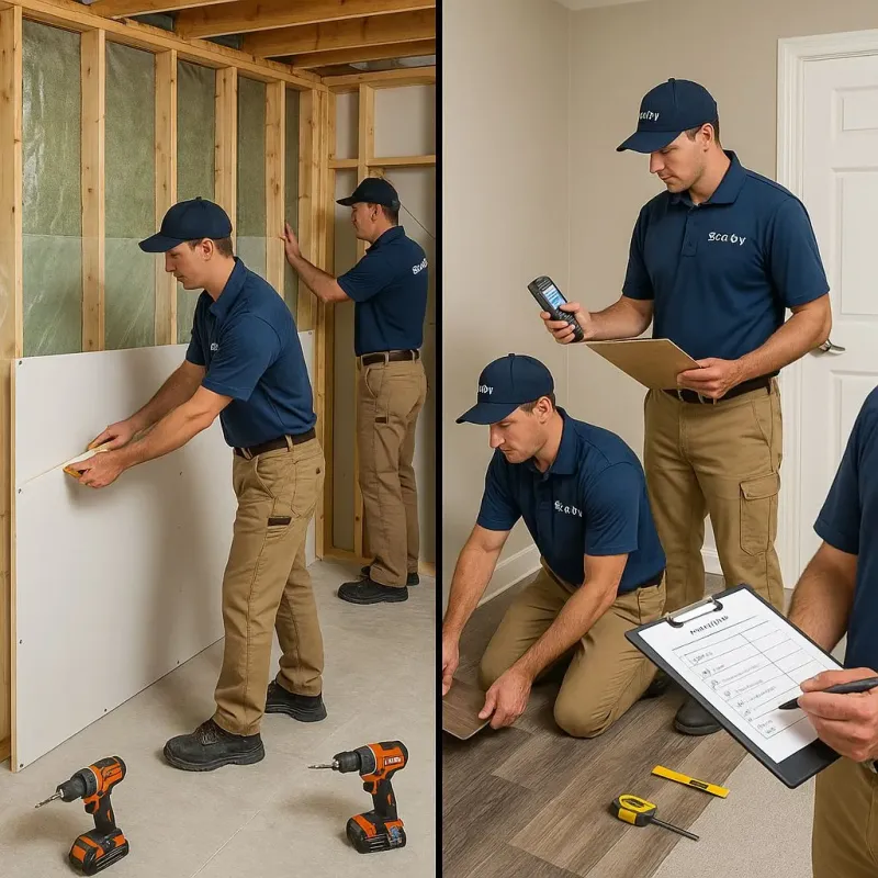 Repairs and Reconstruction process in Inglis, FL